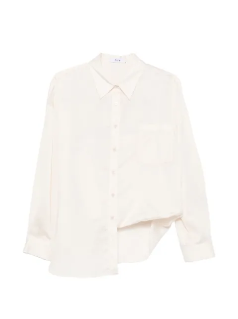 Eleh chest-pocket shirt Neutrals EFW260111