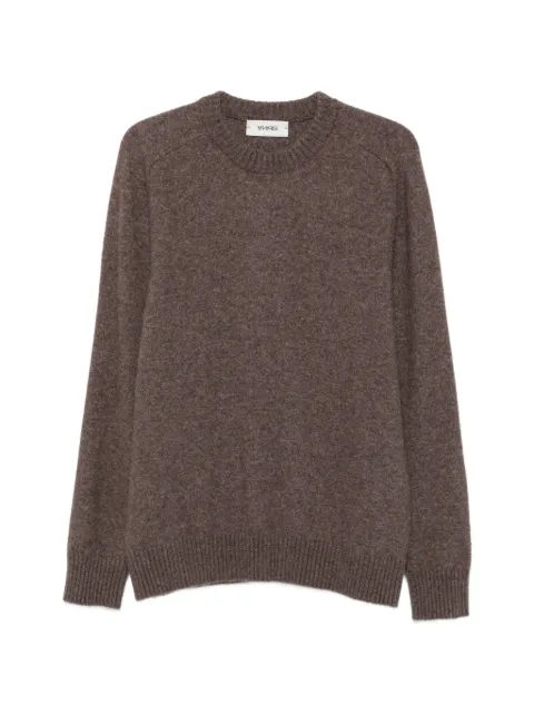 Spina crew-neck ribbed-trim sweater Brown F26K33