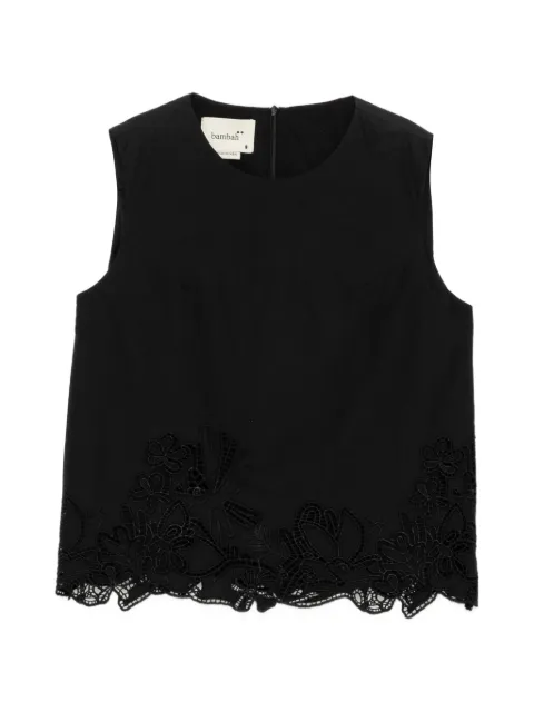 Bambah Rowan eyelet blouse Black BMFW2619