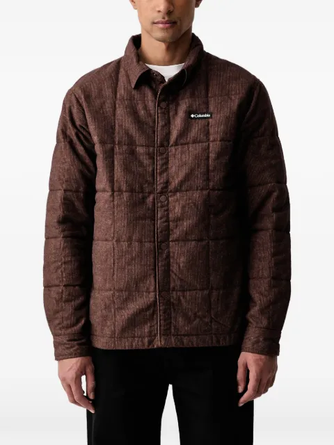 Columbia quilted shirt jacket Brown 2173741