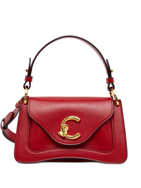 Coccinelle C-Me logo-plaque tote bag Red E1SSK180421
