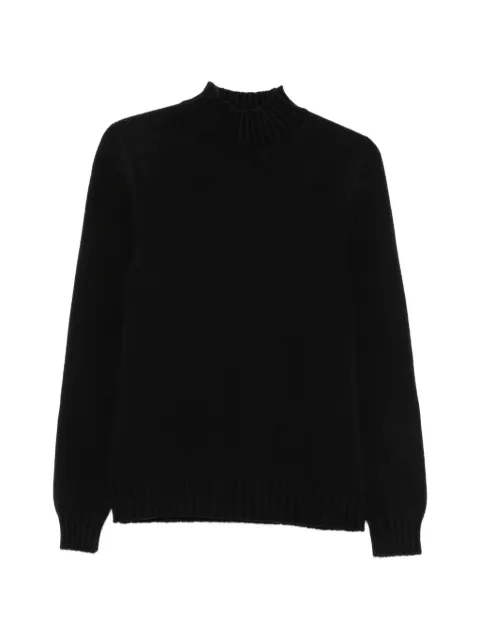 Fedeli ribbed-knit high-neck knit Black MU008135