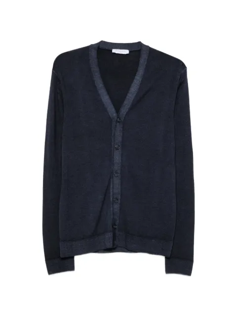 Daniele Fiesoli V-neck cardigan Blue DF0006