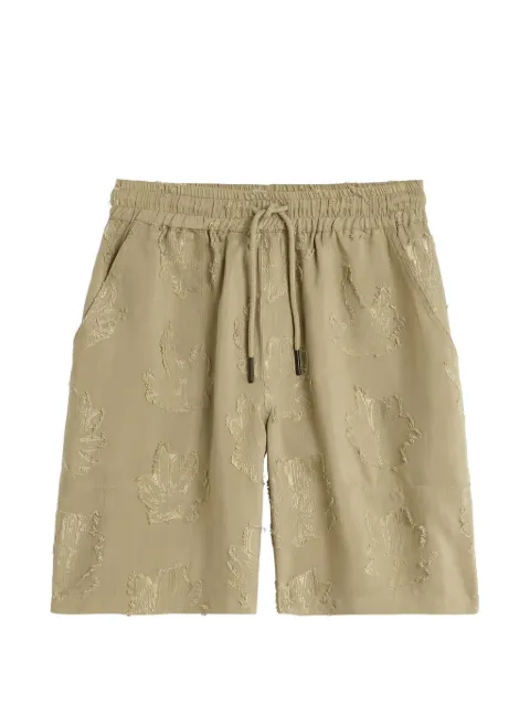 OAS Company Palmoza Nicola drawstring shorts Brown 2010036753