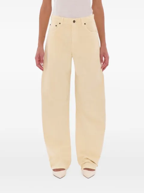 Haikure Bethany boyfriend-fitted trousers Yellow HEW03322GF146XT