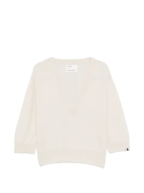extreme cashmere Pearl V-neck sweater Neutrals 49121301