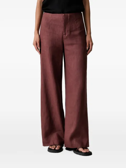 Bardot Domenica wide-leg trousers Brown 59250PB