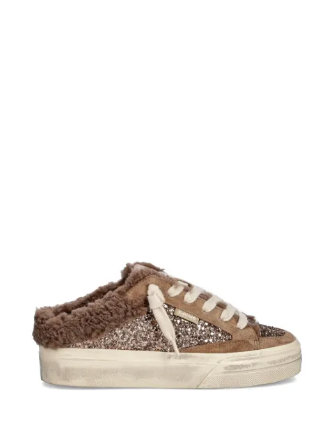 Crime London Soho Sabot slip-on platform sneakers Brown 23551AA9