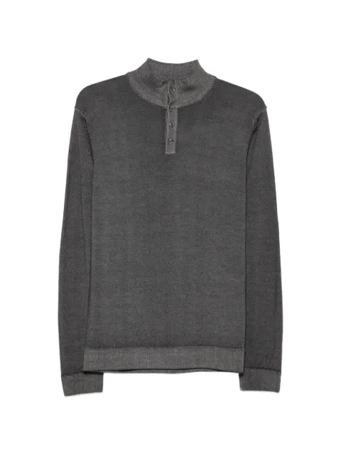 Daniele Fiesoli button-fastening knit Grey DF0013