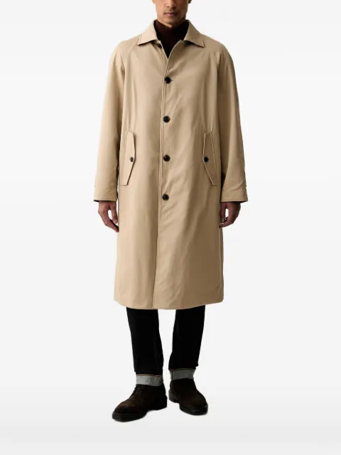 Trussardi reversible herringbone-pattern coat Grey 0009M000013N