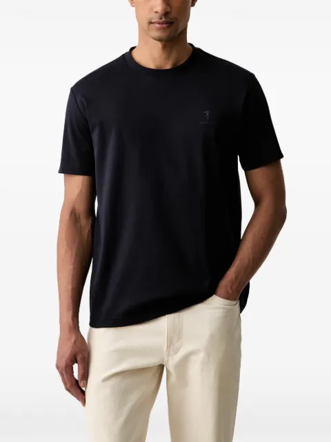 Trussardi logo-print short-sleeve T-shirt Blue G0238000218N