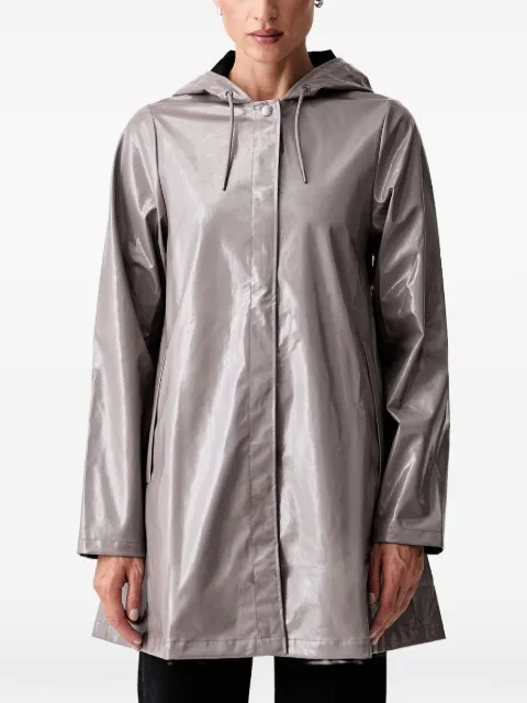 Rains A-line hooded raincoat Grey 18050