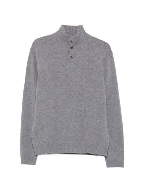 Daniele Fiesoli button-fastening Perkins sweater Grey DF0070