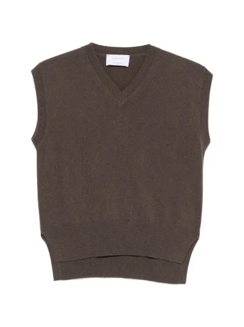 Daniele Fiesoli V-neck vest Brown DD7053
