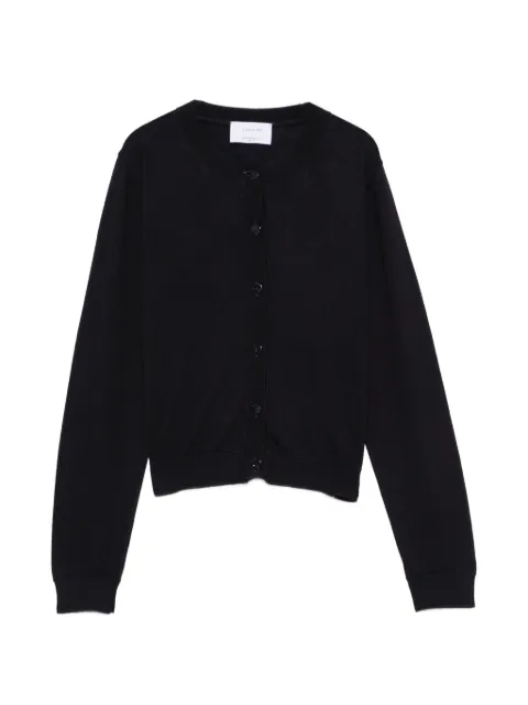 Daniele Fiesoli fine-knit button-up cardigan Black DD7035