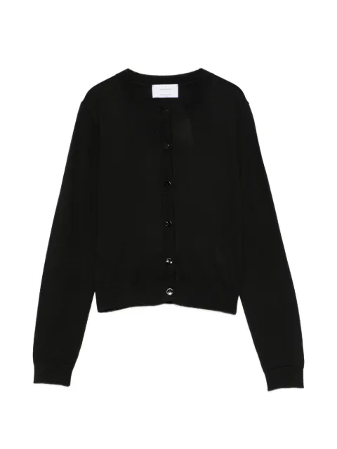 Daniele Fiesoli merino wool cardigan Black DD7035
