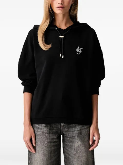 LIU JO hooded sweatshirt Black TF6070FS091