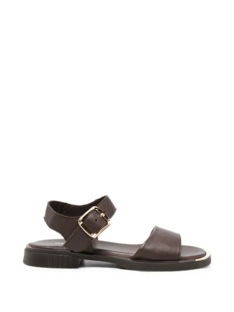 SERGIO MORETTI FIRENZE buckle-fastening leather sandals Brown 660826107DBRW