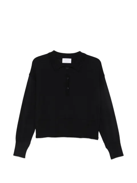 Daniele Fiesoli long-sleeve buttoned polo shirt Blue DD7004