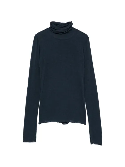 Daniele Fiesoli roll-neck cashmere knit Blue DD7526