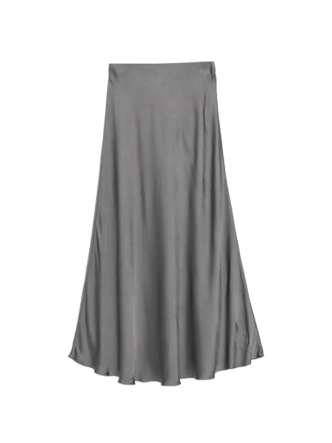 Daniele Fiesoli flared maxi skirt Grey DD7504