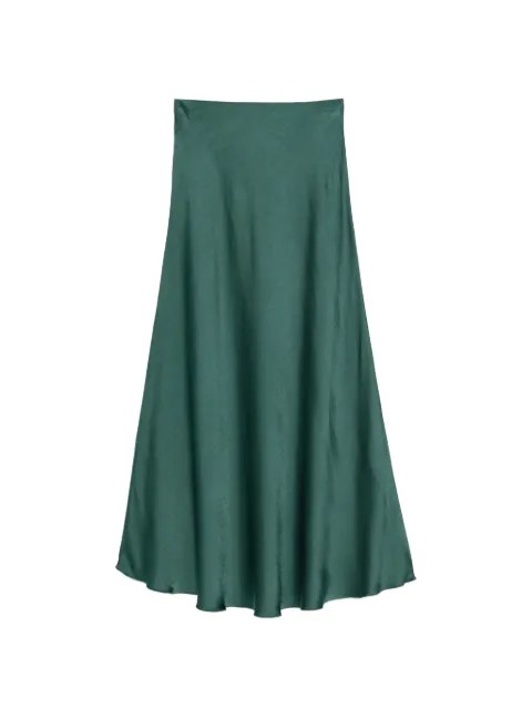 Daniele Fiesoli flared maxi skirt Green DD7504