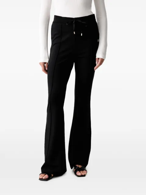 LIU JO logo-print drawstring-waist track pants Black TF6172JS182