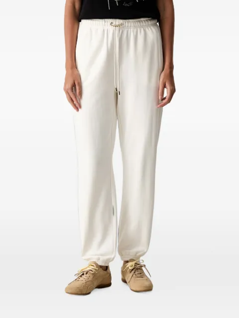 LIU JO logo-embroidered drawstring track pants White TF6072FS091