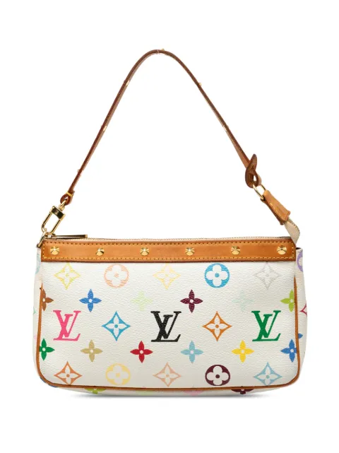 Louis Vuitton Pre-Owned 2004 Monogram Multicolore Pochette Accessoires shoulder bag White MZUFF3IX49920Z7J
