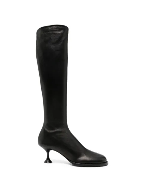Sergio Rossi round-toe knee-high boots Black B16610MAGE081301000