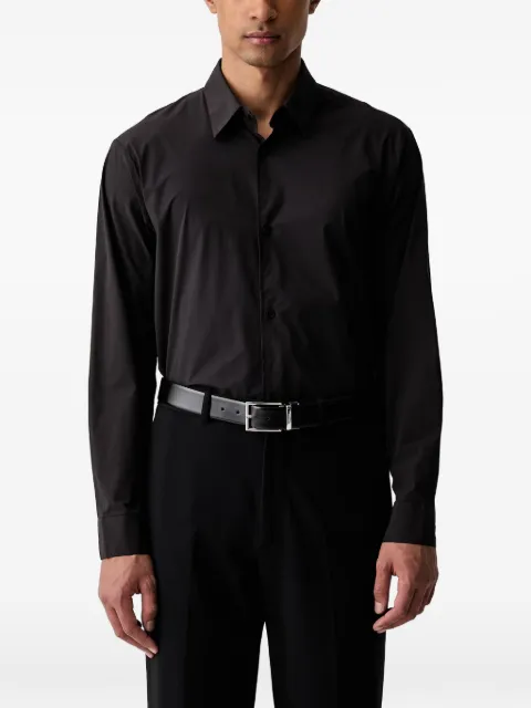 Armani Exchange long-sleeve button-up shirt Black XM001567AF1