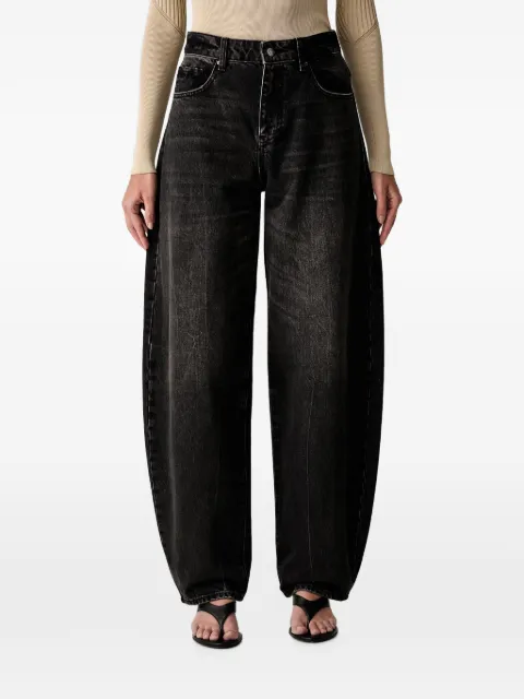 Armani Exchange faded-effect jeans Black XW002757AF2