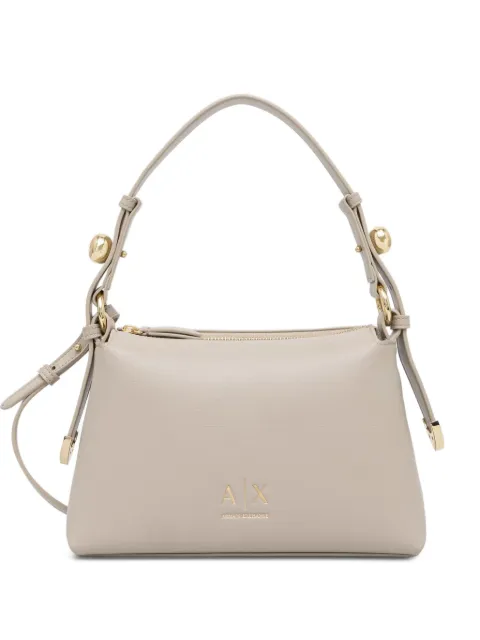 Armani Exchange logo-detail shoulder bag Neutrals XW002990AF26452