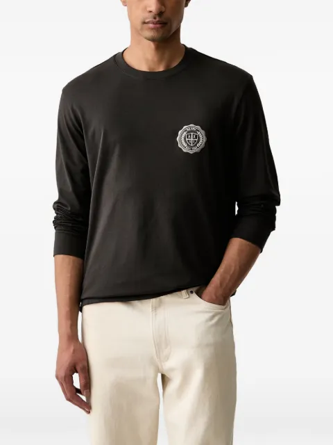 Armani Exchange logo-detail long-sleeved T-shirt Grey XM003076AF1