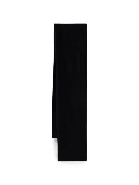 Armani Exchange logo-tag scarf Black XM001535AF1