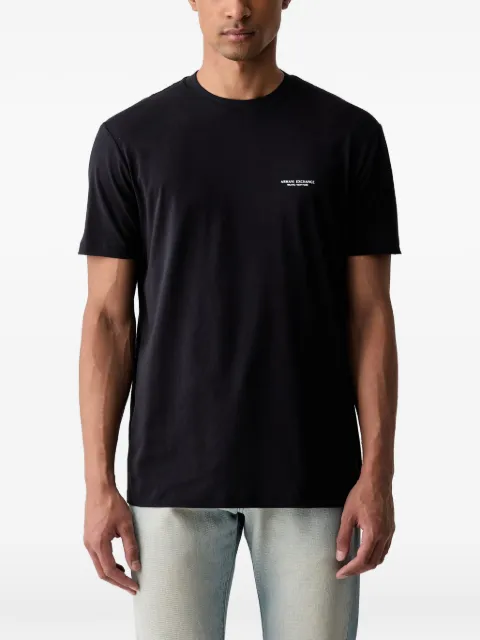 Armani Exchange logo-print T-shirt Black XM003113AF21323