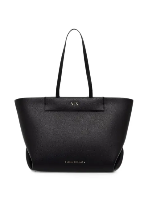 Armani Exchange logo-detail tote bag Black XW001548AF2
