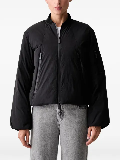 Armani Exchange zip-up bomber jacket Black XW002431AF26072