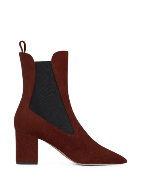 Paris Texas Anja 70 suede chelsea boots Red PX1327XV003