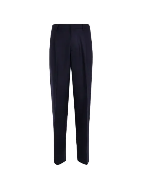 Lardini belt-loops pleated trousers Black ACMIGIOCN65402