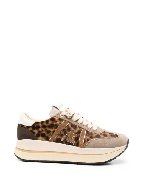 Premiata Bethcoin leopard-print sneakers Neutrals BETHCOIN8701