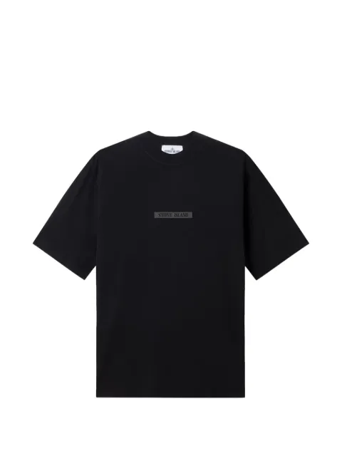 Stone Island 2100006 organic cotton jersey T-shirt Black L2S152100006S0500