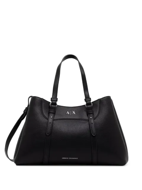 Armani Exchange logo-detail tote bag Black XW003035AF26578