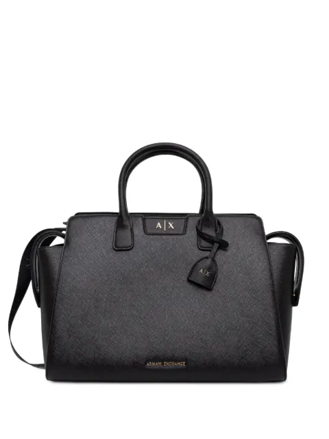 Armani Exchange logo-detail tote bag Black XW002157AF2