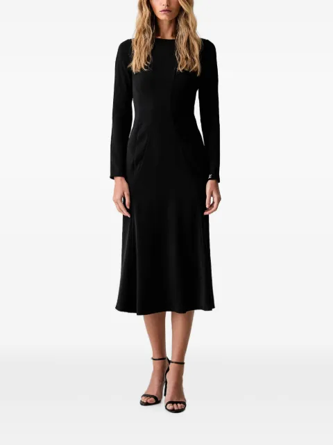 Armani Exchange long-sleeved midi dress Black XW002468AF1