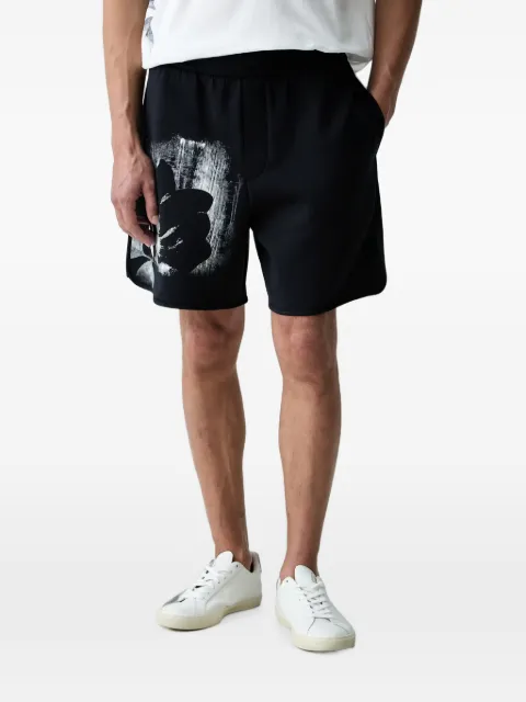 Armani Exchange floral-print shorts Black XM003423AF1