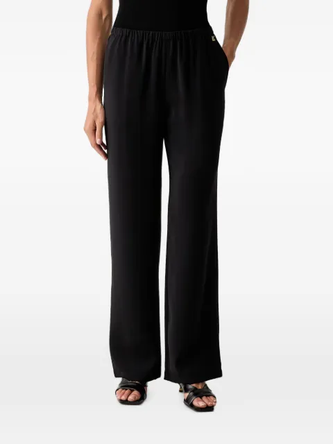 Armani Exchange logo-embroidered elasticated-waist track pants Black XW002909AF16125