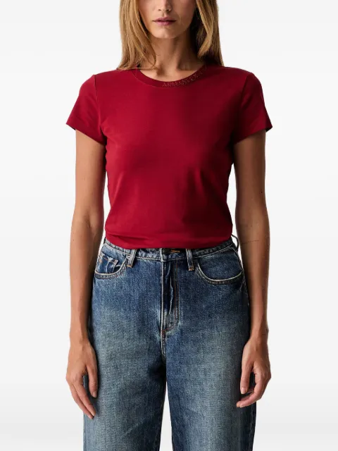 Armani Exchange logo-embellished T-shirt Red XW002743AF23955
