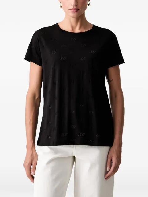 Armani Exchange devoré-effect T-shirt Black XW002770AF1