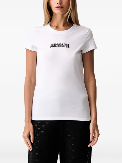 Armani Exchange logo-embellished T-shirt White XW002550AF10356